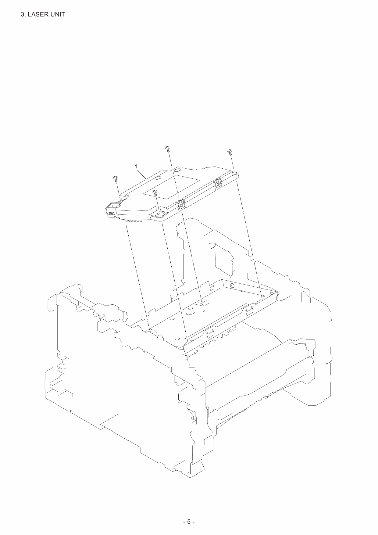 Brother Laser-MFC DCP-8110 8112 8150 8152 8155 8157 8250 MFC-8510 8512 8515 8520 8710 8712 8910 8912 8950 8952 Parts Reference-6